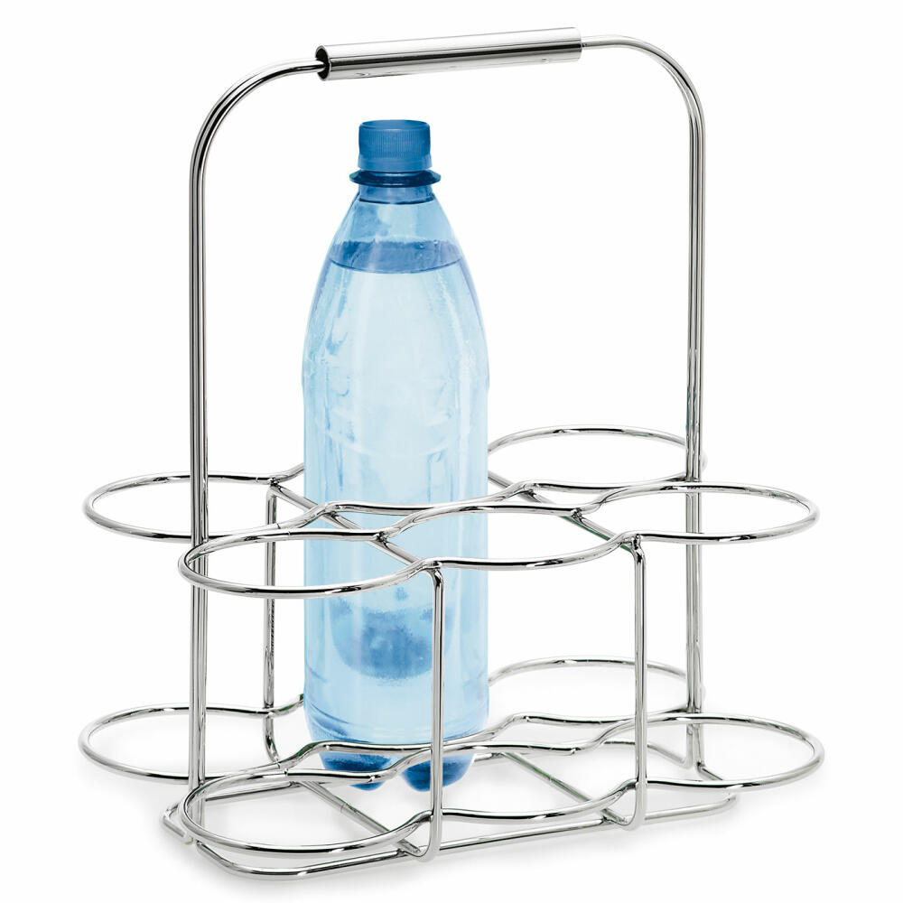 Blomus bottle basket Wires, bottle carrier, basket, chrome-plated steel, 68484