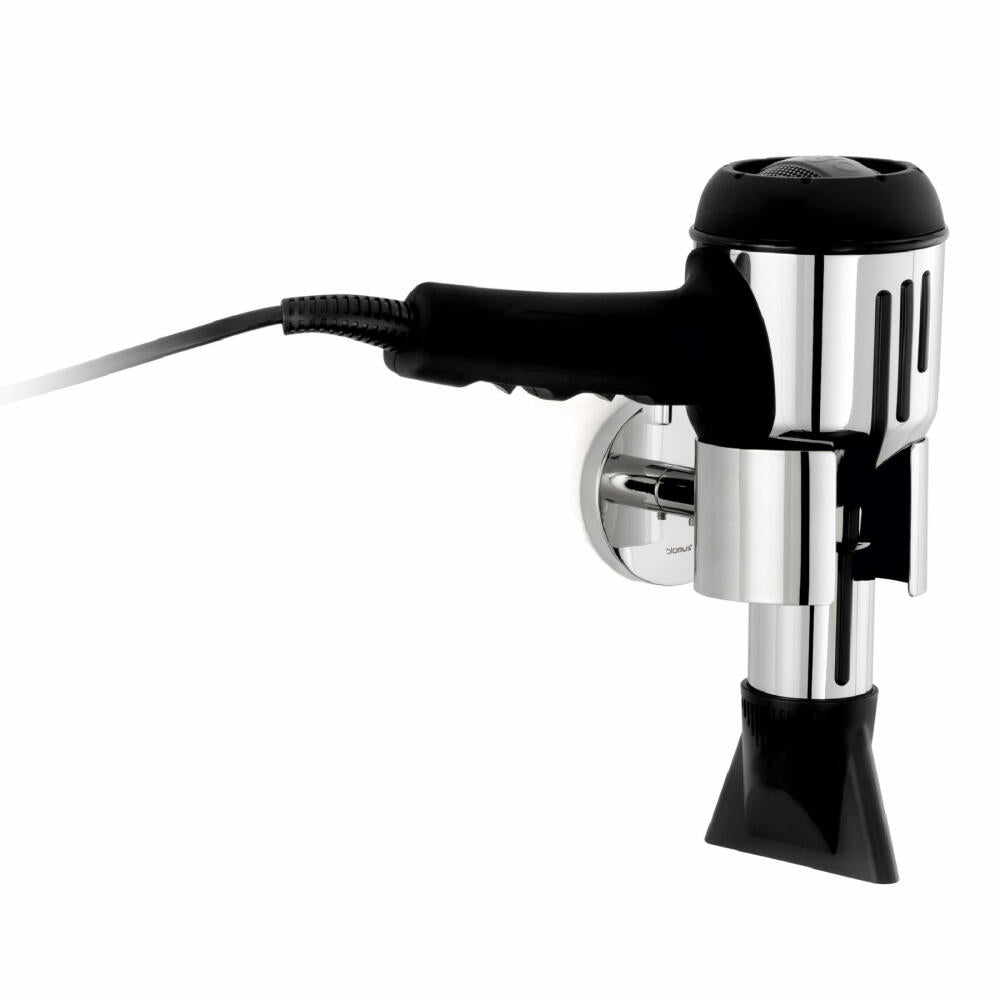 Blomus Fönhalter Nexio, Fön-Wandhalterung, inkl. Montagematerial, Edelstahl poliert, 68532