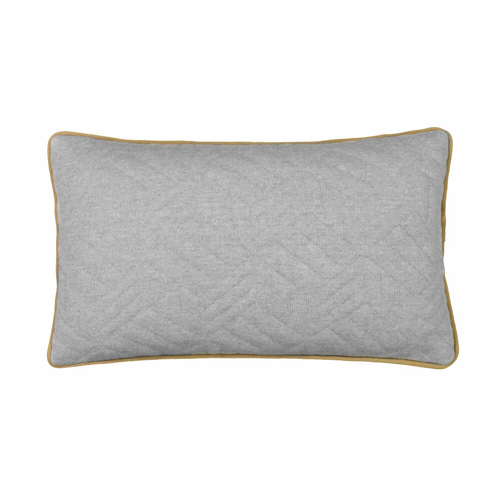 Blomus CUBO pillow, pillow, decorative pillow, cotton, bicolour, micro chip, gunmetal melange, 50 x 30 cm, 65865