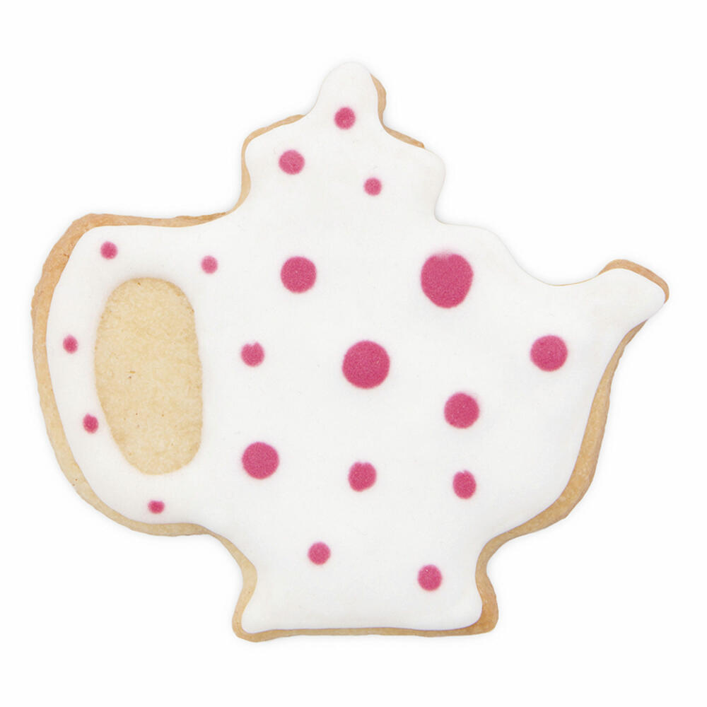 Städter Ausstecher Teekessel, Ausstechform, Plätzchenform, Keks, Plätzchen, Edelstahl, 6.5 cm, 161153