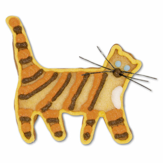 Städter Ausstecher Katze Stehend, Ausstechform, Plätzchenform, Keks, Plätzchen, Edelstahl, 9 cm, 163164