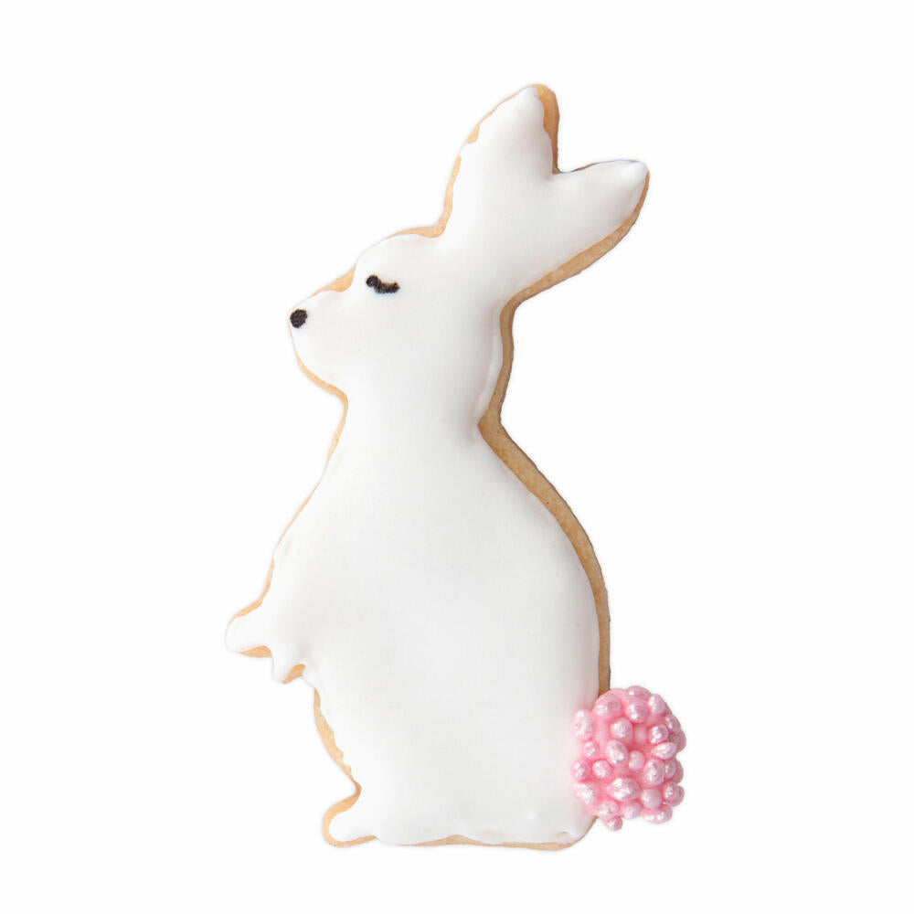 Städter Ausstecher Hase, Ausstechform, Plätzchenform, Edelstahl, Silberfarben, 6 cm, 217294