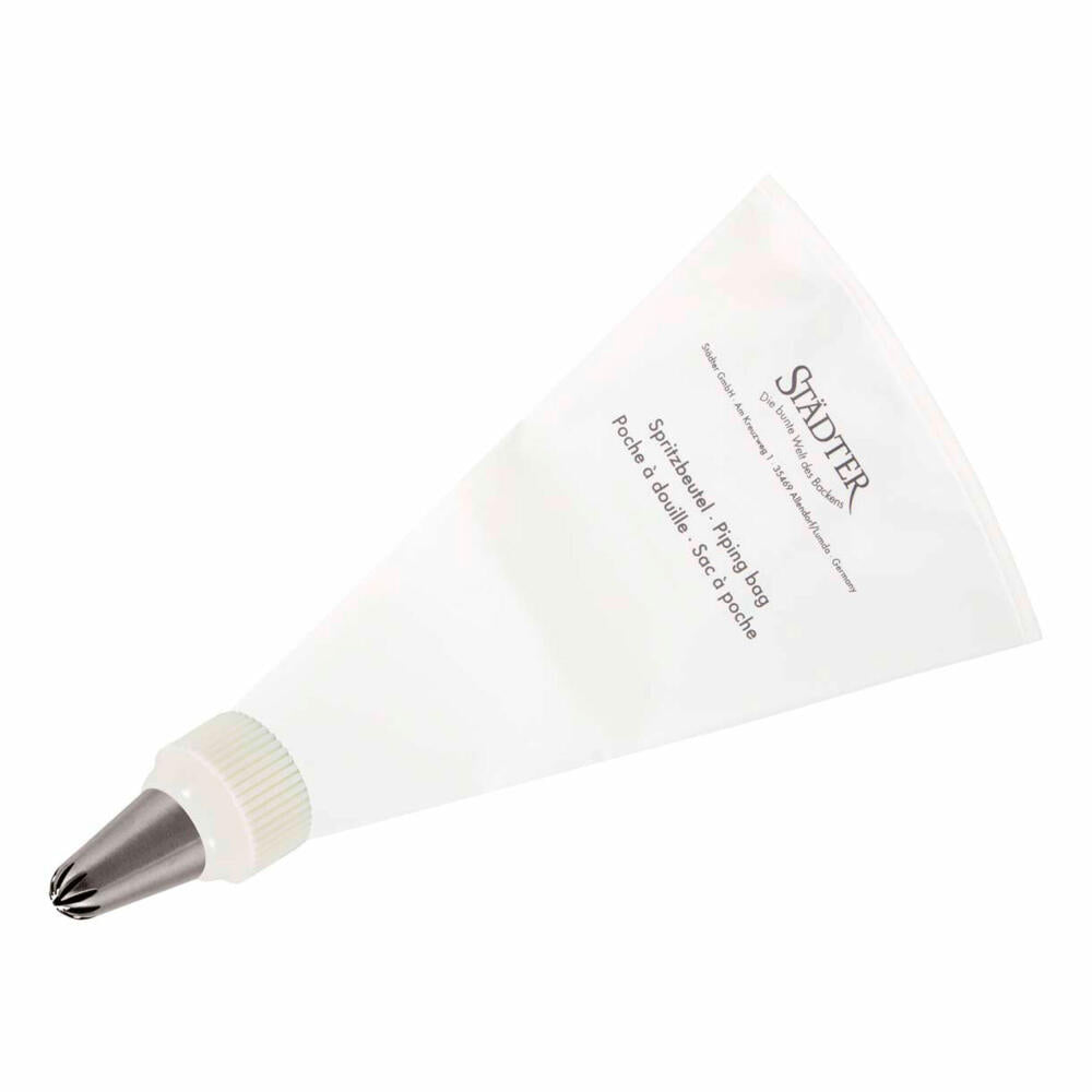 Städter adapter small, 2-piece, for piping nozzles, attachment, piping nozzle, baking accessories, plastic, 224049