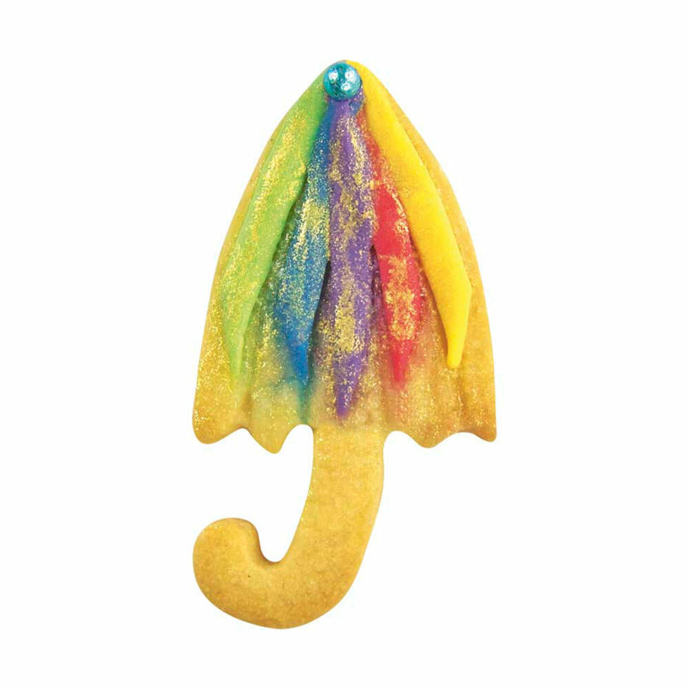 Städter Ausstecher Schirm Geschlossen, Ausstechform, Plätzchenform, Keks, Plätzchen, Edelstahl, 7.5 cm, 198036