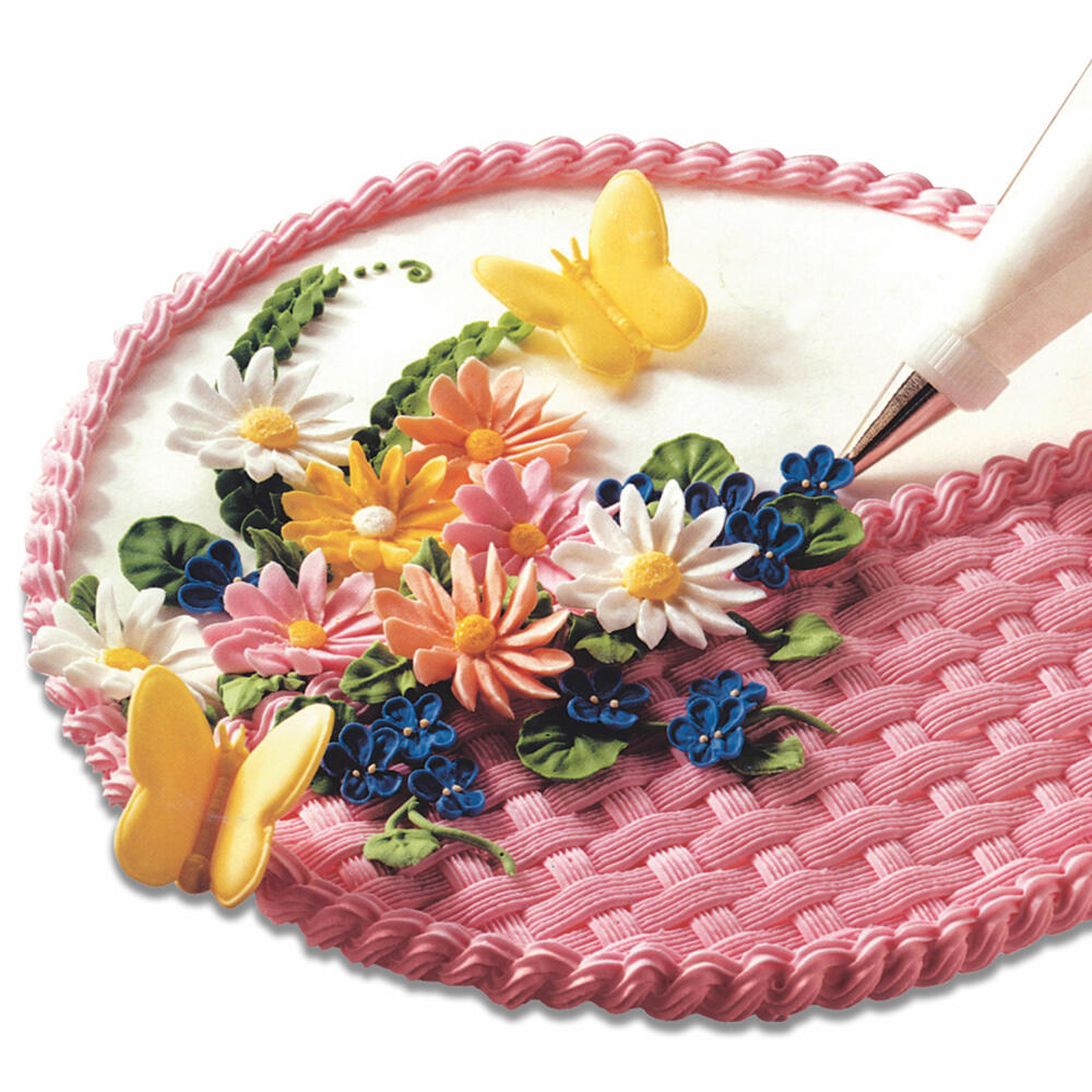 Städter decoration set, 8 pcs., nozzles, decorating nozzle, piping nozzle, cake decoration, 244139