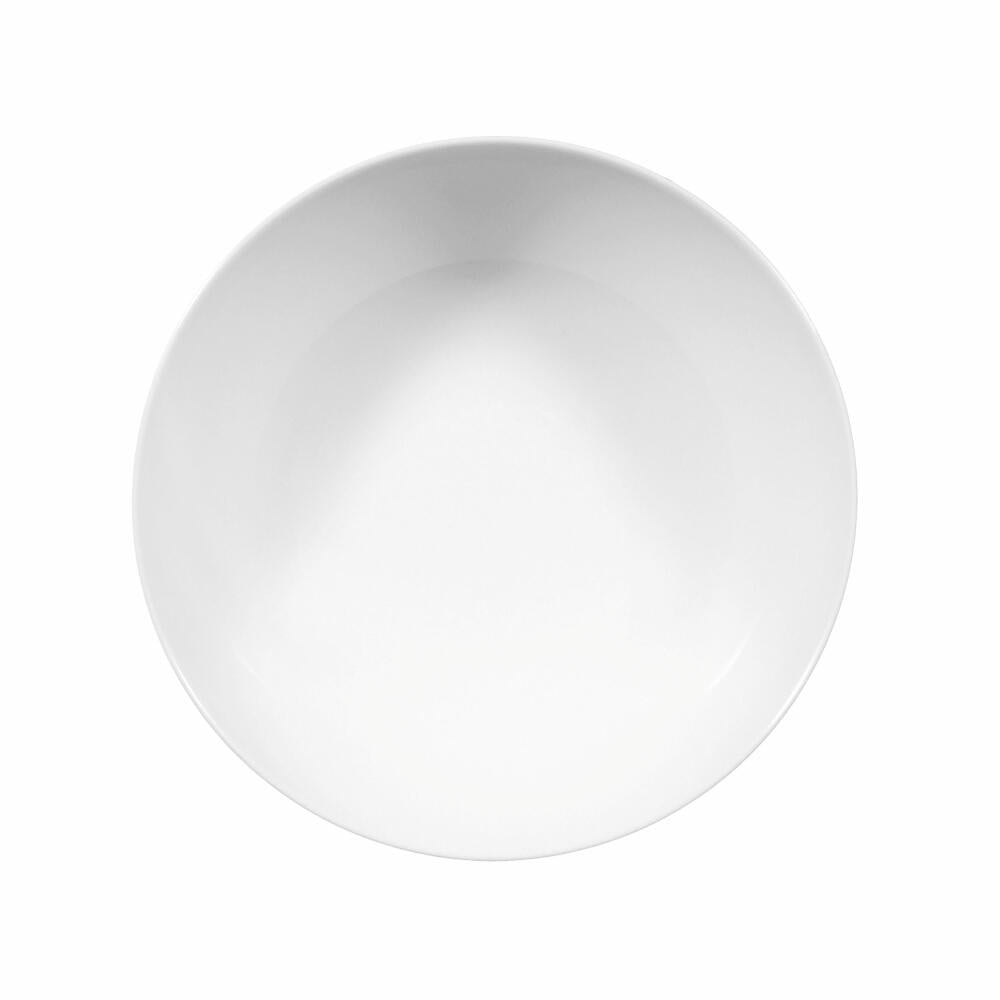Seltmann Weiden Lido Schüssel Rund, Servierschale, Schale, Porzellan, Weiß, Ø 20.2 cm, 001.199528