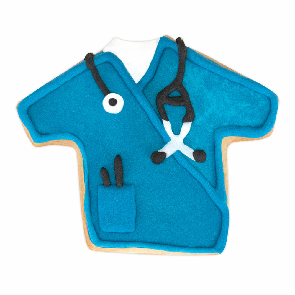 Städter cookie cutter shirt / jersey, cookie cutter, cookie mold, biscuit, cookies, stainless steel, 7 cm, 041349