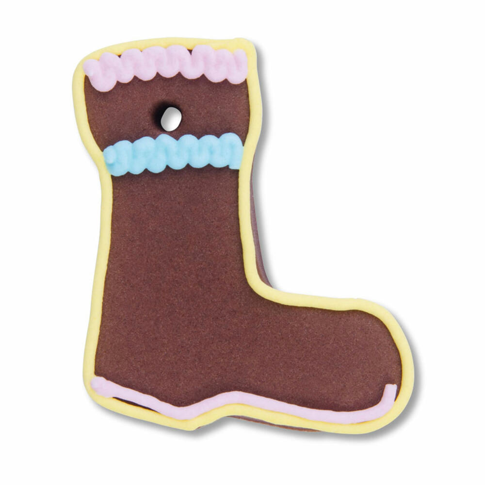 Städter Ausstecher Stiefel, Ausstechform, Plätzchenform, Keks, Plätzchen, Edelstahl, 7 cm, 195035