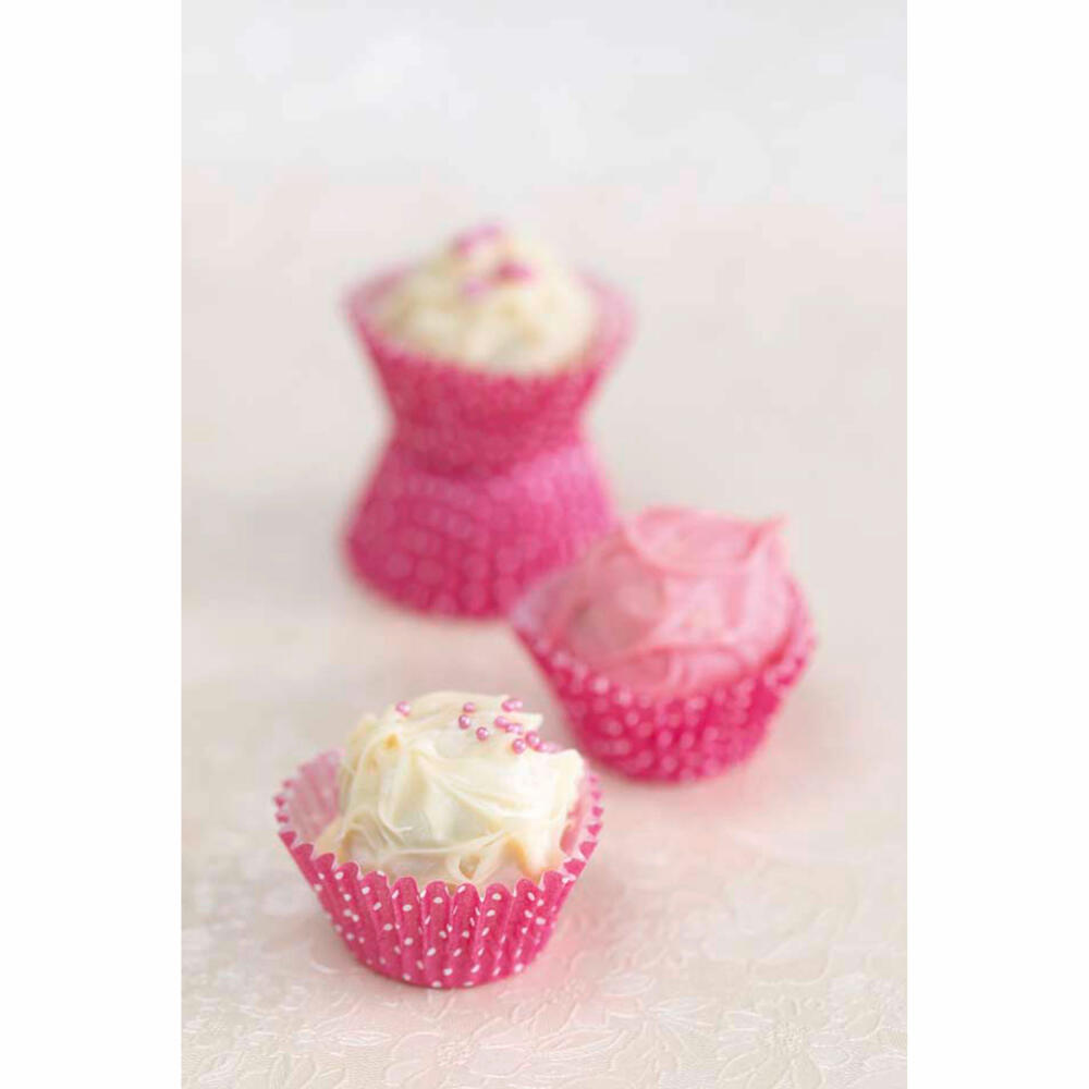 Städter Papier-Backförmchen Retro, 100 Stück, für Muffin-Konfekt, Papierförmchen, Backform, Muffinförmchen, Papier, 337190