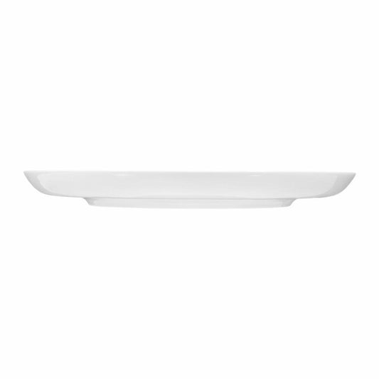 Seltmann Weiden Lido dinner plate, plate, porcelain, coup white, Ø 26.2 cm, 001.198689
