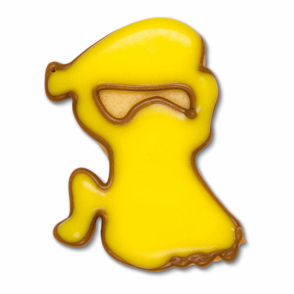 Städter Präge-Ausstecher Sternzeichen Wassermann, Ausstechform, Plätzchenform, Keks, Plätzchen, Edelstahl, 6.5 cm, 039254