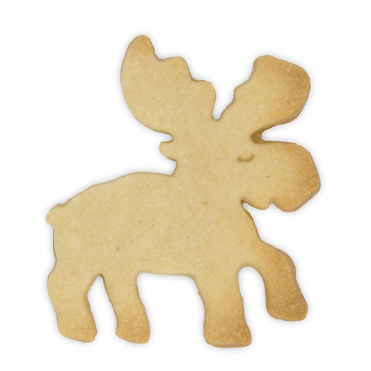 Städter embossed cookie cutter moose, cookie cutter, cookie mold, biscuit, cookies, stainless steel, 7.5 cm, 159167