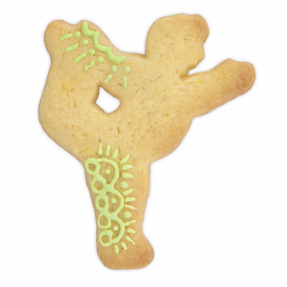 Städter cookie cutter dancer, Brigitte's yoga class, cookie cutter, cookie mold, biscuit, cookies, stainless steel, 7 cm, 217119