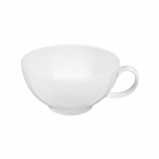 Seltmann Weiden Lido Teetasse, Tee Tasse, Kaffeetasse, Porzellan, Weiß, 200 ml, 001.202892