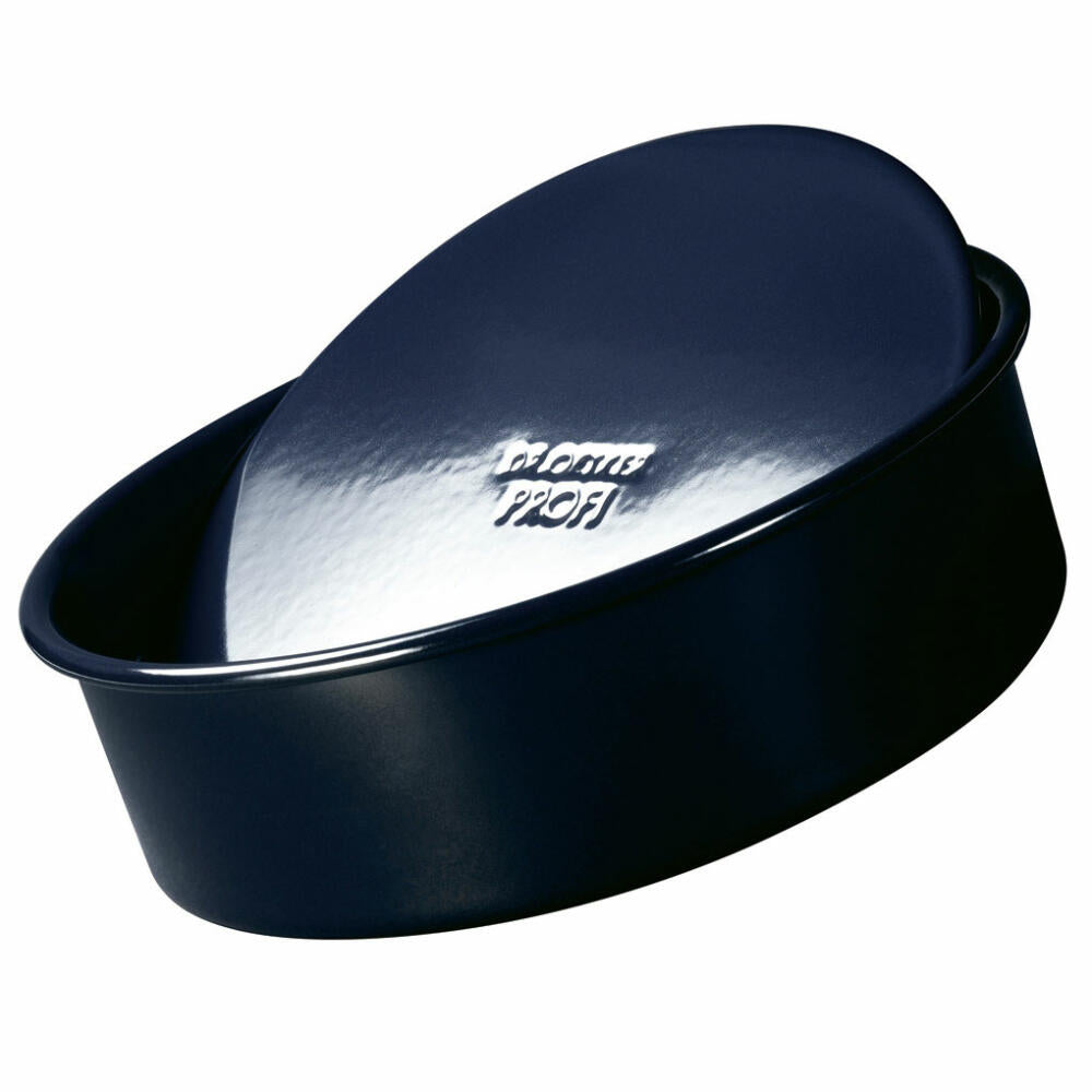 Dr. Oetker Foirm 28 cm BackLiebe Emaille, Kuchenform, Backform, 2363