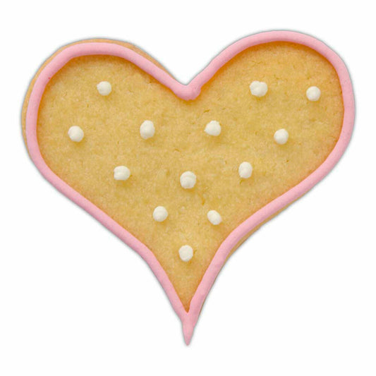 Städter heart cookie cutter, cookie cutter, cookie mold, biscuit, cookies, stainless steel, 6 cm, 051096