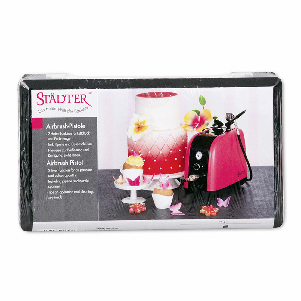 Städter Airbrush-Pistole, Backzubehör, Torte Dekorieren, Kuchendekoration, Backen, 330122