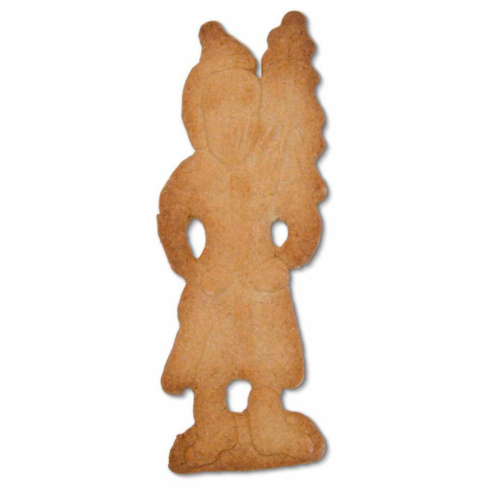 Städter Spekulatius-Model Weihnachtsmann, Holz-Prägeform, Plätzchenform, Spekulatiusform, Holz, 9 x 25 cm, 844018