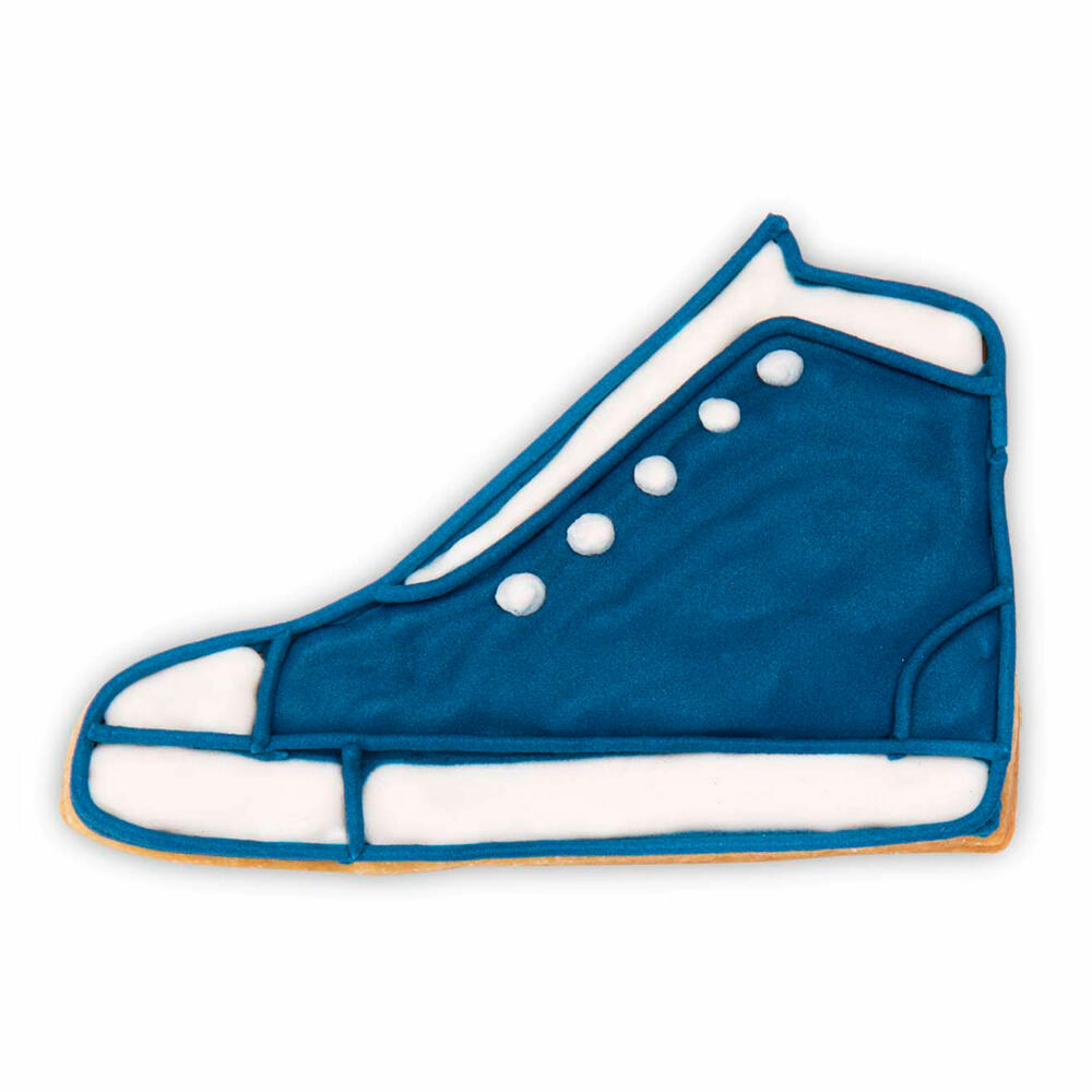 Städter Präge-Ausstecher Sneaker, Ausstechform, Plätzchenform, Keks, Plätzchen, Edelstahl, 8 cm, 041431