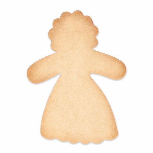 Städter cookie cutter gingerbread woman, cookie cutter, cookie mold, biscuit, cookies, stainless steel, 12.5 cm, 041073