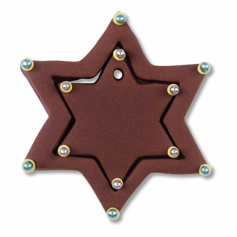 Städter cookie cutter star, cookie cutter, cookie mold, biscuit, cookies, stainless steel, 9.5 cm, 050136