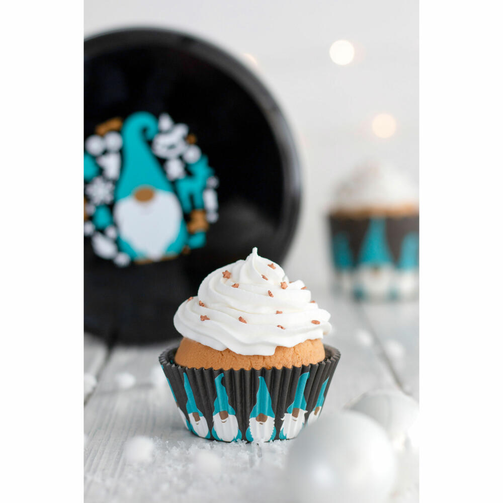 Städter Paper Baking Cups Wichtel Maxi, 50 pieces, paper cups, baking pan, muffin cups, paper, 337558
