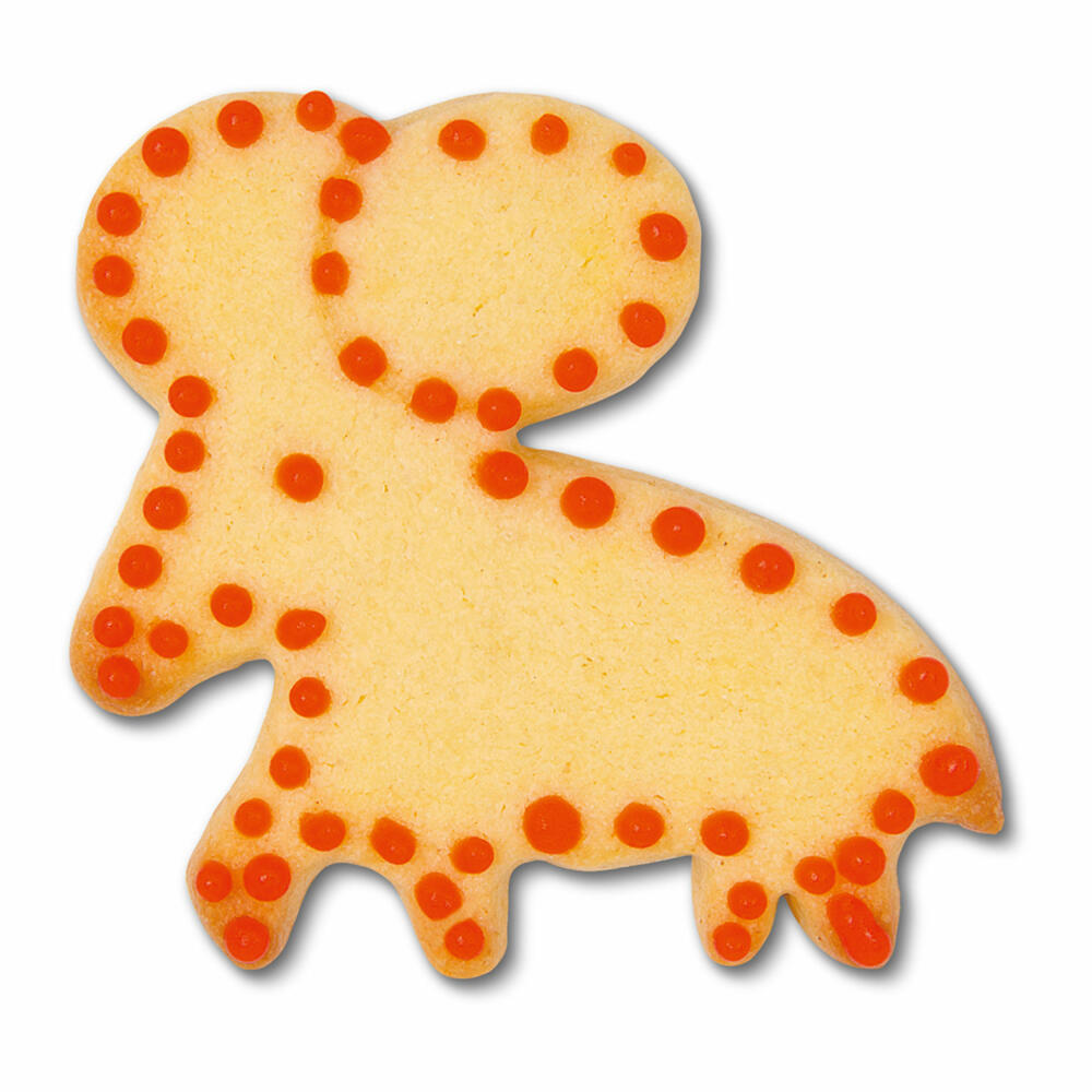 Städter embossed cookie cutter zodiac sign Aries, cookie cutter, cookie mold, biscuit, cookies, stainless steel, 7 cm, 039186