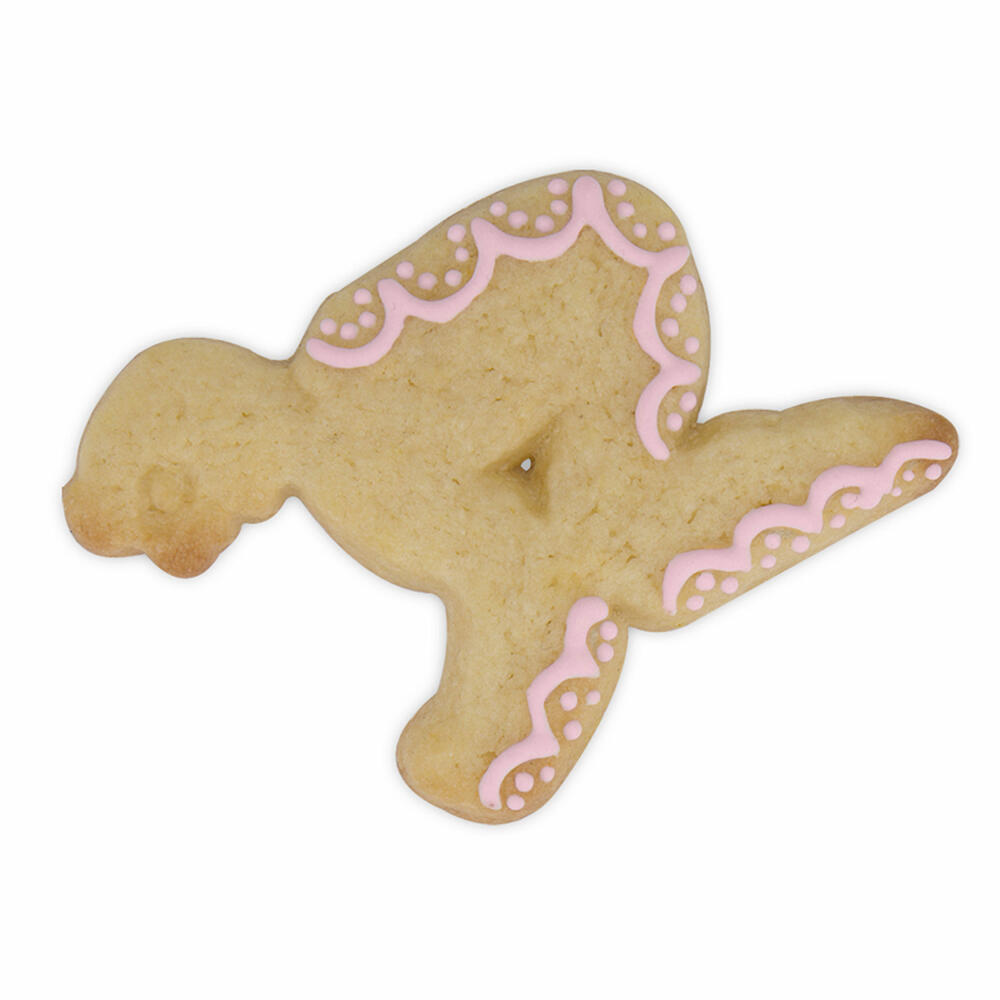 Städter cookie cutter crow, Brigitte's yoga class, cookie cutter, cookie mold, biscuit, cookies, stainless steel, 7.5 cm, 217157