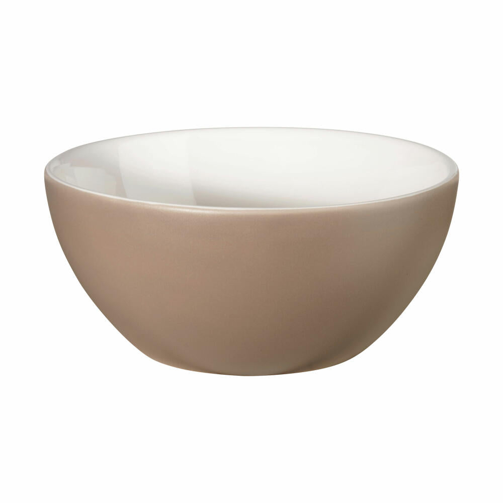 ASA Selection grande bowl taupe, cereal bowl, cereal bowl, stoneware, brown, Ø 15.5 cm, 50290208