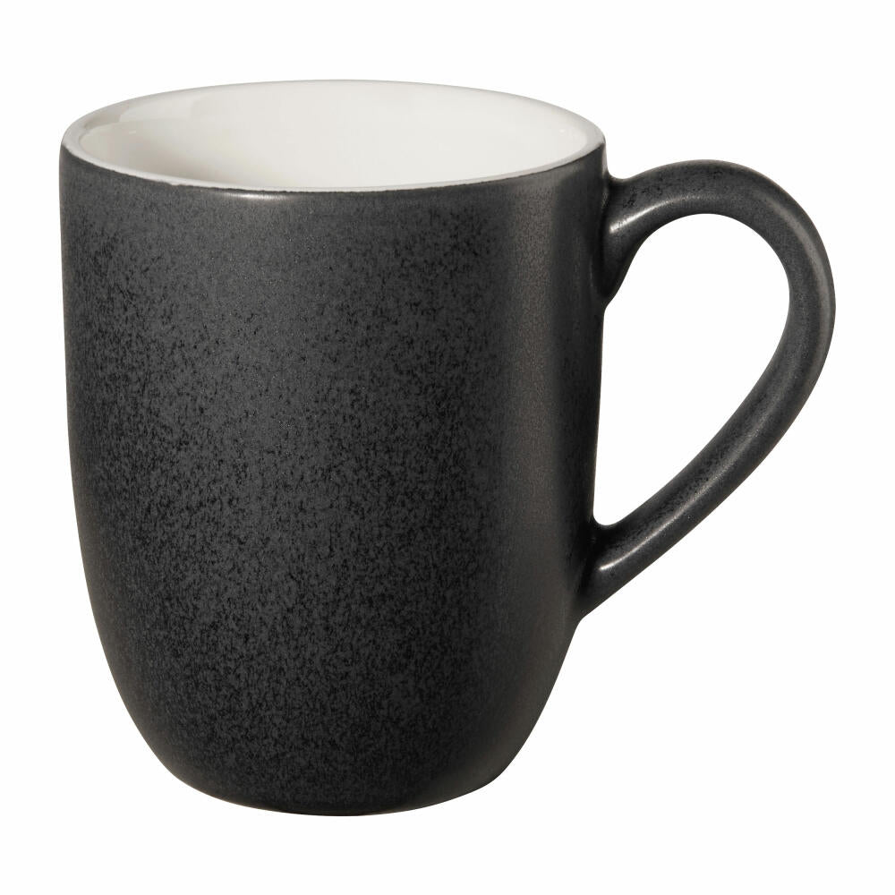 ASA Selection Grande mug, mug with handle, coffee mug, cup, stoneware, Black Iron, 500 ml, 4707174