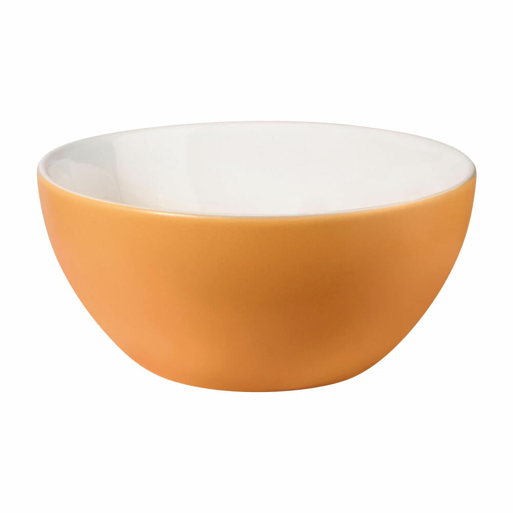 ASA Selection grande bowl mango, cereal bowl, cereal bowl, stoneware, orange, Ø 15.5 cm, 50290225