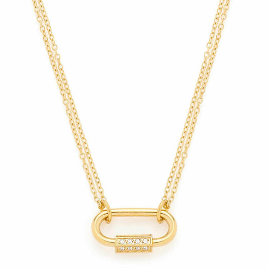 Leonardo Jewels Halskette Zora CIAO, Schmuckkette, Edelstahl, Gold, 022963