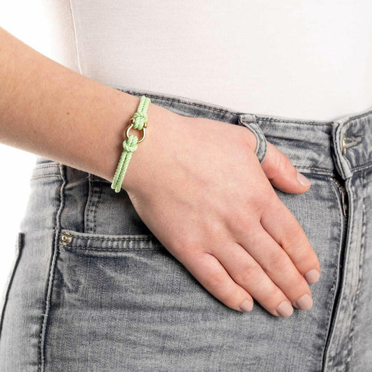 Leonardo Jewels Armband Gigi, Schmuckarmband, Edelstahl, Grün, 022829