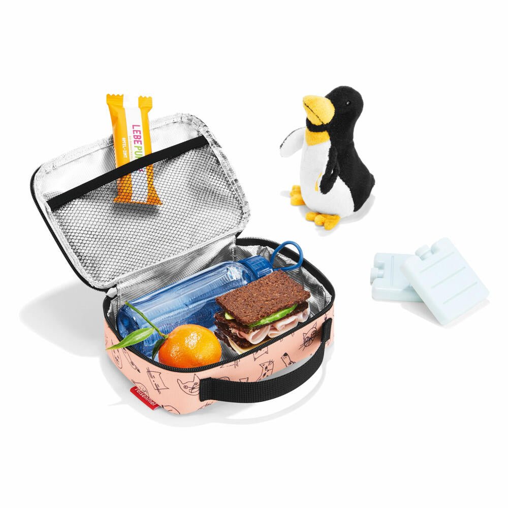 reisenthel thermocase kids, Kulturtasche, Kosmetiktasche, Kulturbeutel, Waschtasche, cats and dogs rose, OY3064