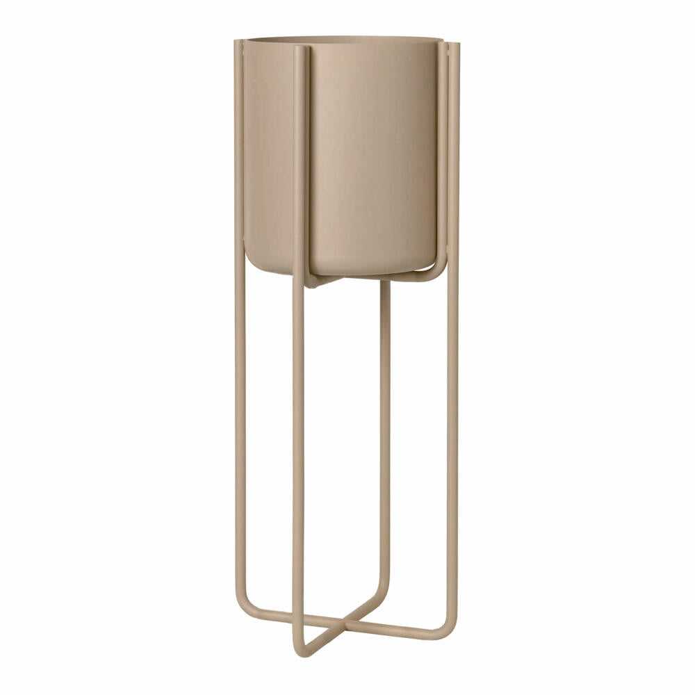 Blomus planter with frame KENA, flowerpot, plant pot, powder-coated steel, nomad, 66016