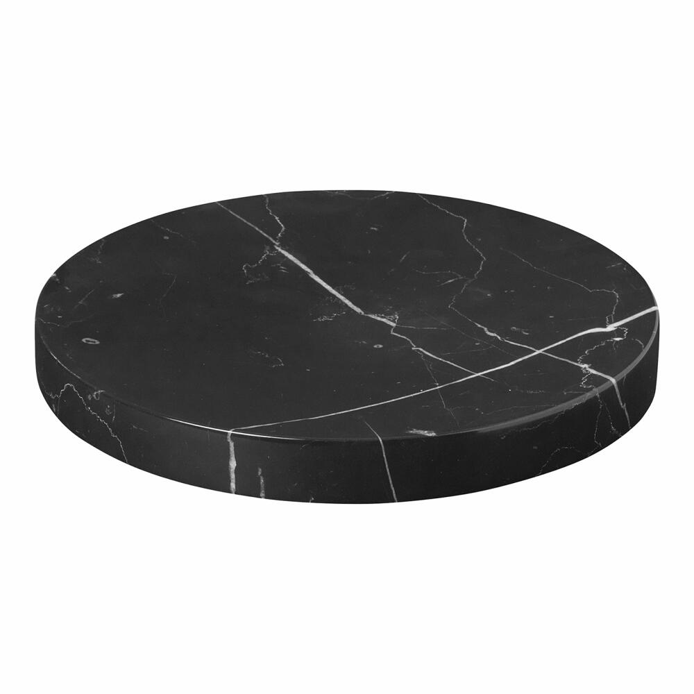 Blomus PESA Marmor Ablageschale black, Dekoschale, Schälchen, Schale, Marmor, schwarz, 19 cm, 65993