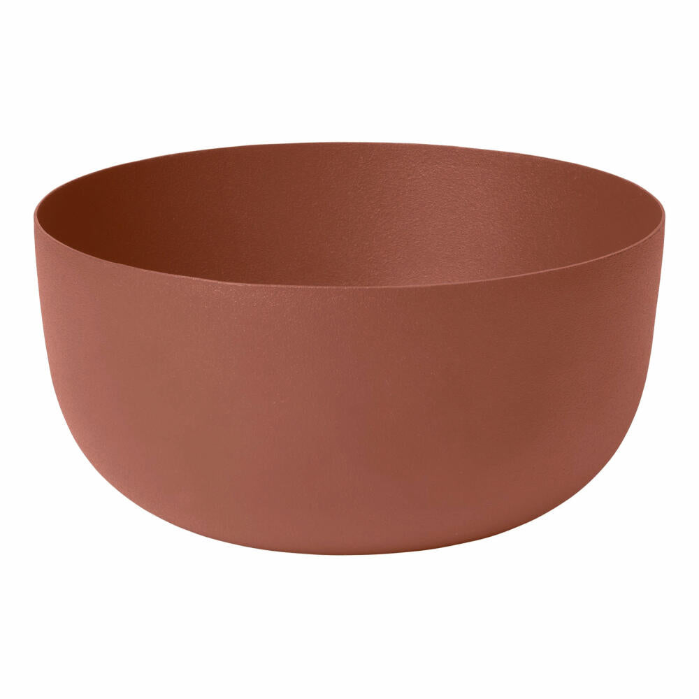 Blomus bowl REO large, bowl, small bowl, powder-coated, Rustic Brown, 15 cm, 66043