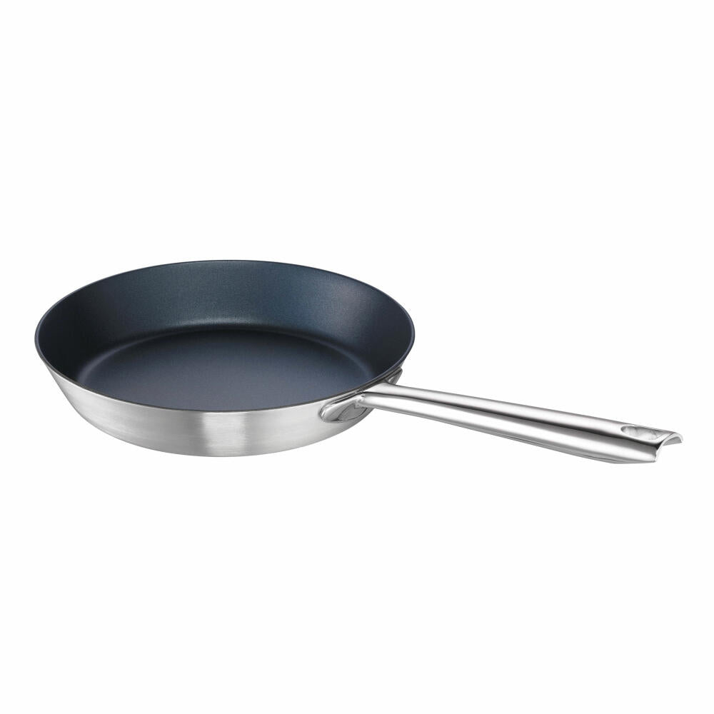 Schulte-Ufer Delicado frying pan, coated, induction pan, handle pan, stainless steel, 24 cm, 9553-24 i