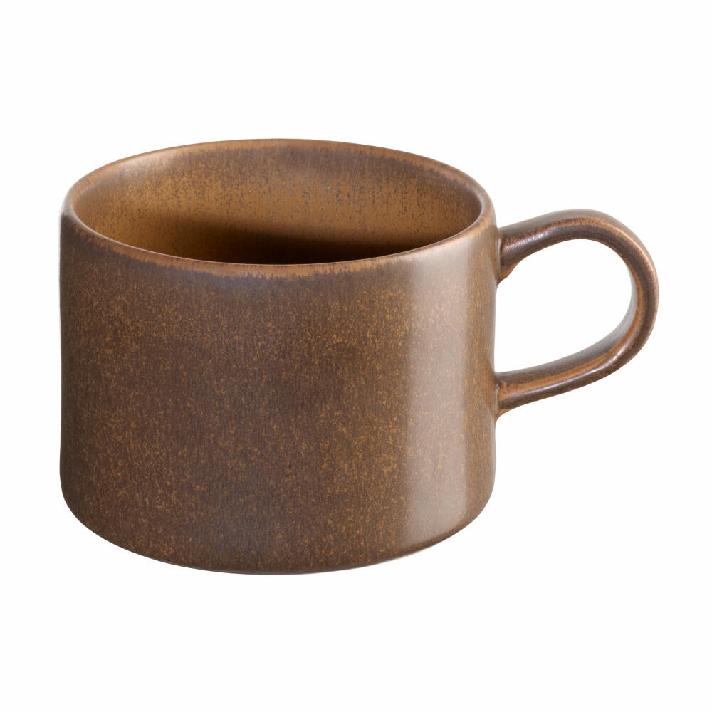 ASA Selection coffee cup Gobi formart, stoneware, brown, 300 ml, 42021020
