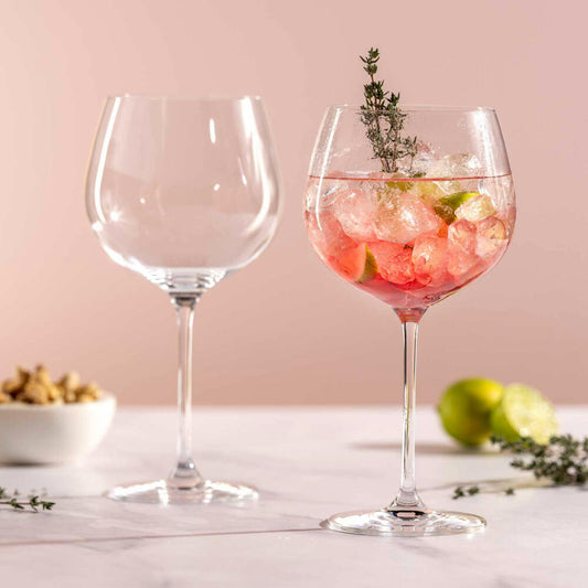 Leonardo Gin Tonic Glas Il Mondo 2er Set, Kristallglas, Klar, 750 ml, 064990