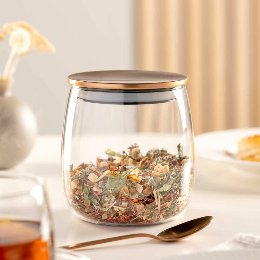 Leonardo Teedose Tè per Te, Vorratsdose, Vorratsglas, Materialmix, Mehrfarbig, 800 ml, 077389