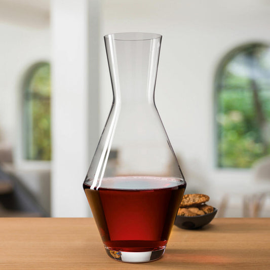 Leonardo Karaffe VINO, Glaskaraffe, Wasserkaraffe, Krug, Kristallglas, Klar, 1 L, 069527