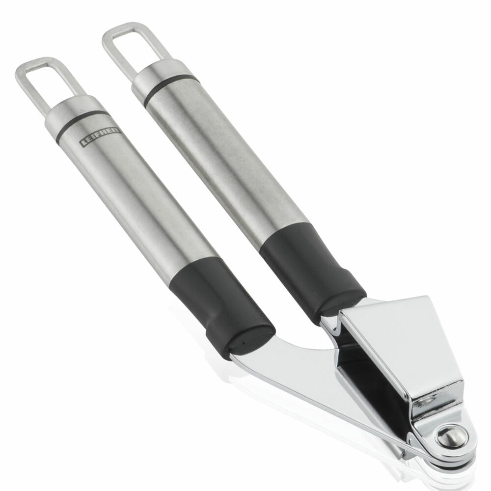 Leifheit Knoblauchpresse, Knoblauchschneider, Knoblauchschäler, Edelstahl, 3124