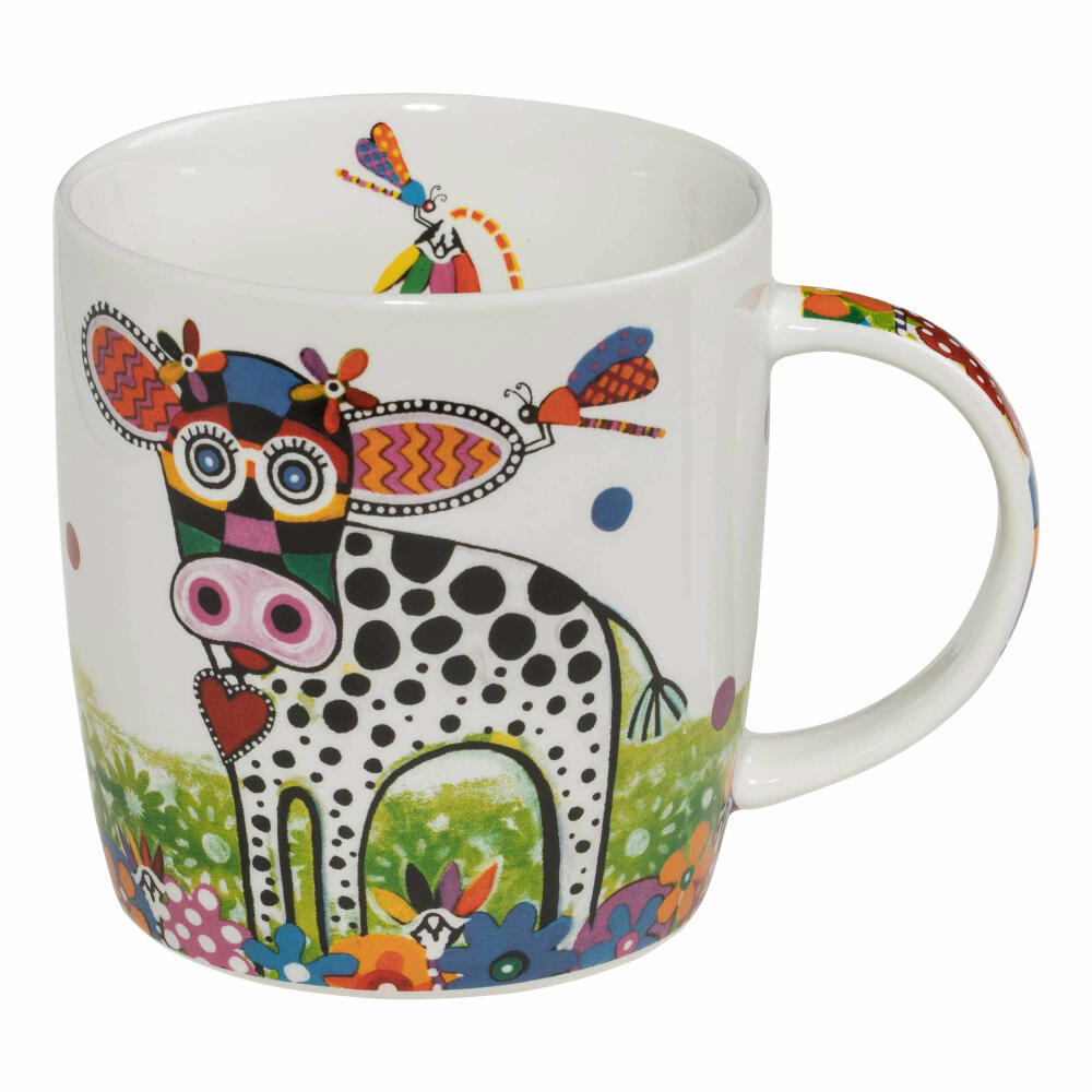 Maxwell & Williams Smile Style Betsy Becher, Tasse, Kaffeetasse, Kaffeebecher, Geschenkbox, Porzellan, Bunt, 400 ml, DI0099