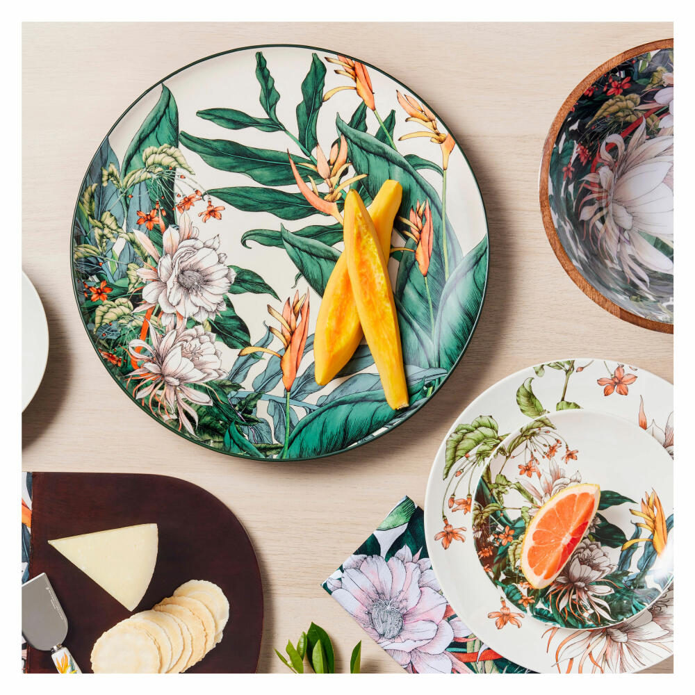 Maxwell & Williams Night Garden square plate, serving plate, ceramic, 35 x 19 cm, DR0468
