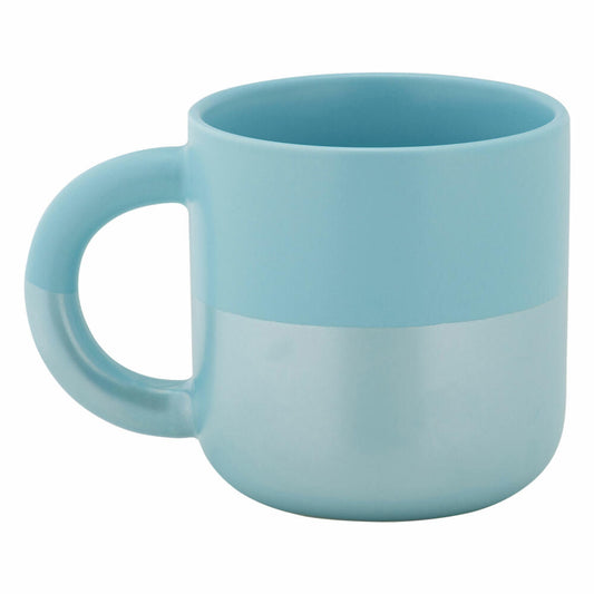 Maxwell & Williams HORIZON Becher, Kaffeebecher, Teebecher, Tasse, Porzellan, Hellblau, 350 ml, DI0403