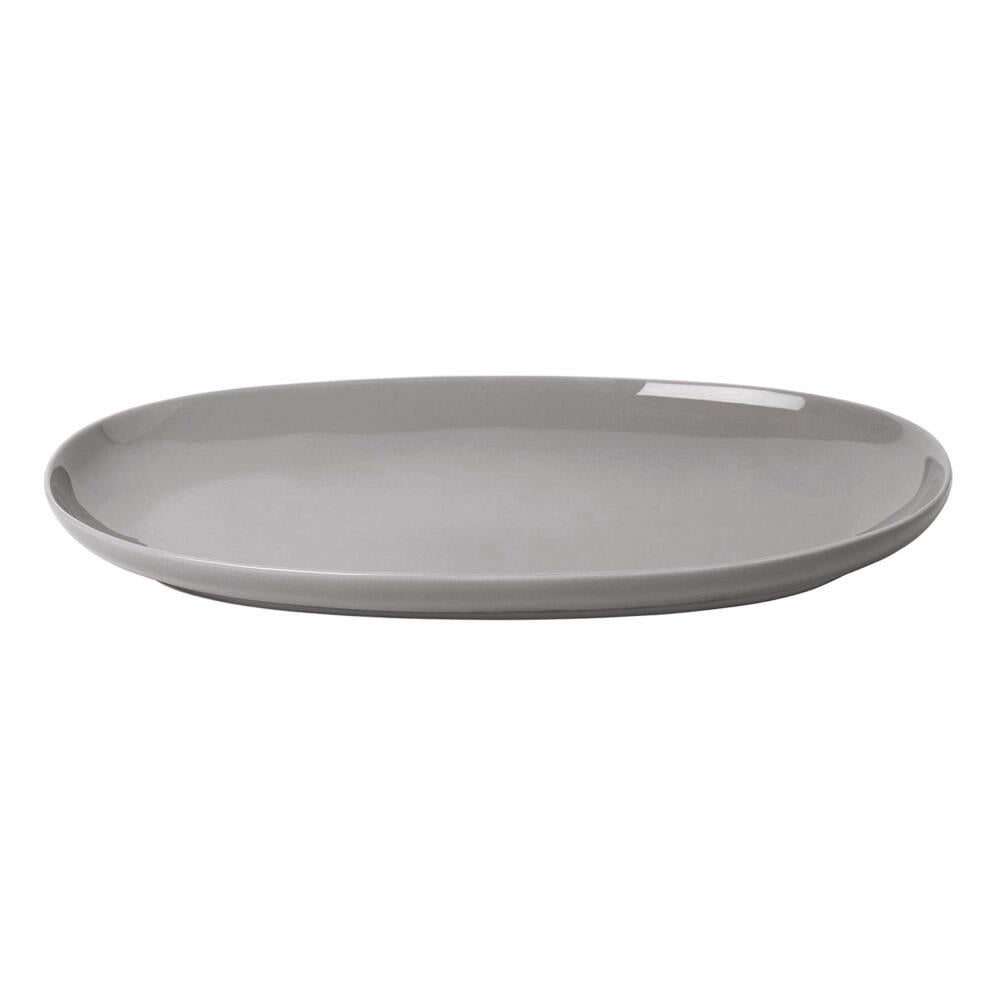 Blomus serving plate RO Mourning Dove medium, serving plate, plate, porcelain, 21 cm, 64150