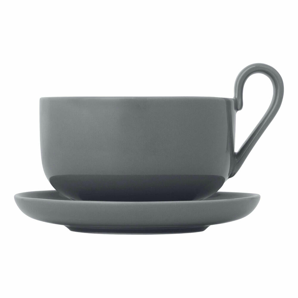 Blomus Set 2 tea cups RO Sharkskin, cup, mug, porcelain, 230 ml, 64140