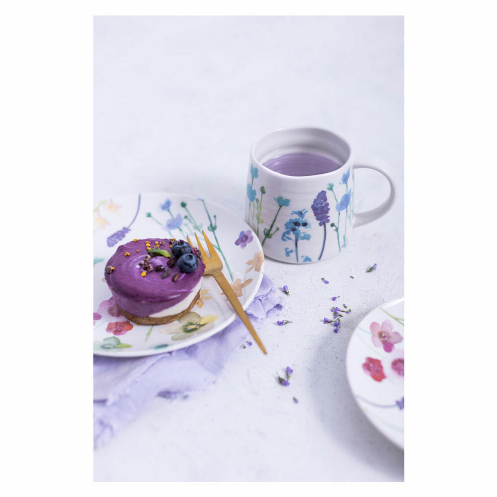Maxwell & Williams Becher Lavendel Meadow, Tasse, Kaffeetasse, Porzellan, Bunt, 380 ml, DI0356