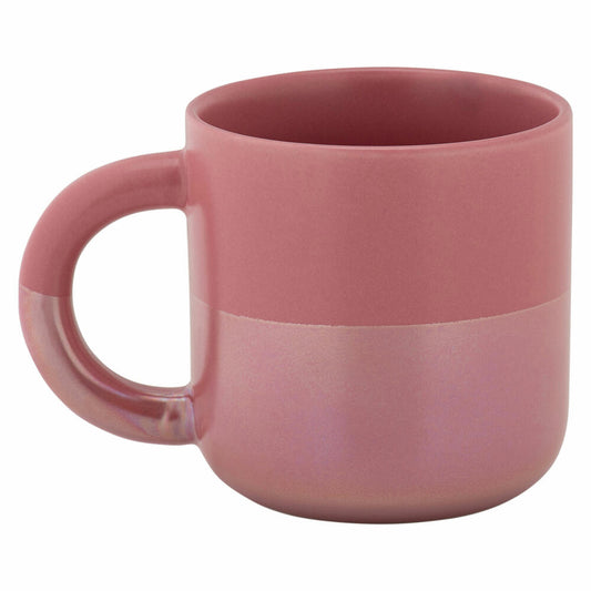 Maxwell & Williams HORIZON Becher, Kaffeebecher, Teebecher, Tasse, Porzellan, Rosa, 350 ml, DI0402